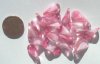 25 18x9mm Pink & Wh...